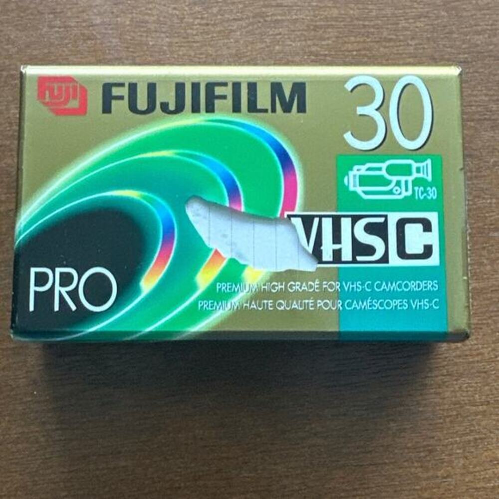 Fujifilm TC 30 Pro VHS-C EP 90 minute‎